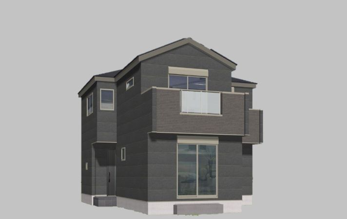 座間市入谷東4丁目 新築戸建 外観パース図