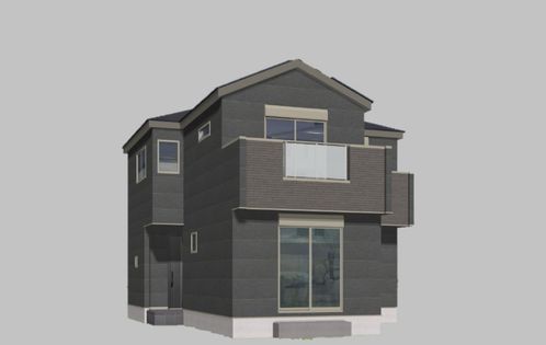 座間市入谷東4丁目 新築戸建 外観パース図