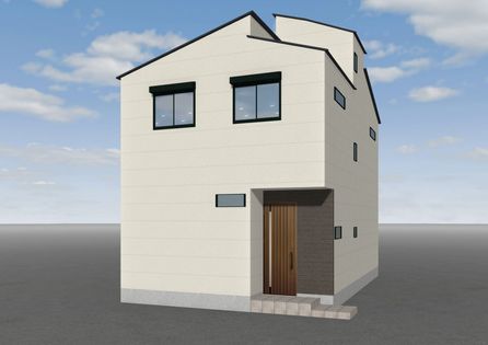 海老名市国分北3丁目 新築戸建 外観パース図