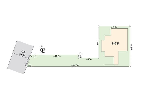 海老名市上郷3丁目 新築戸建 2号棟 区画図 海老名市上郷3丁目 新築戸建 2号棟 区画図