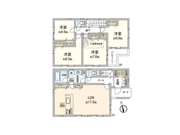 間取図(平面図)