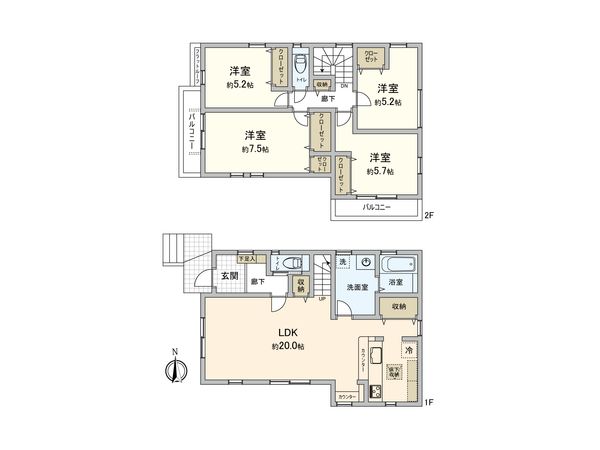 間取図(平面図)