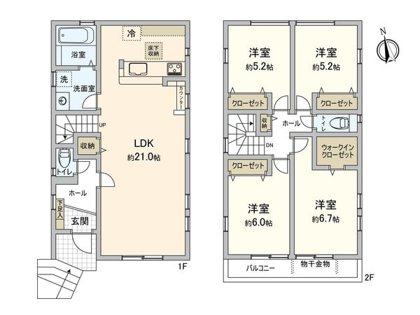 間取図(平面図)