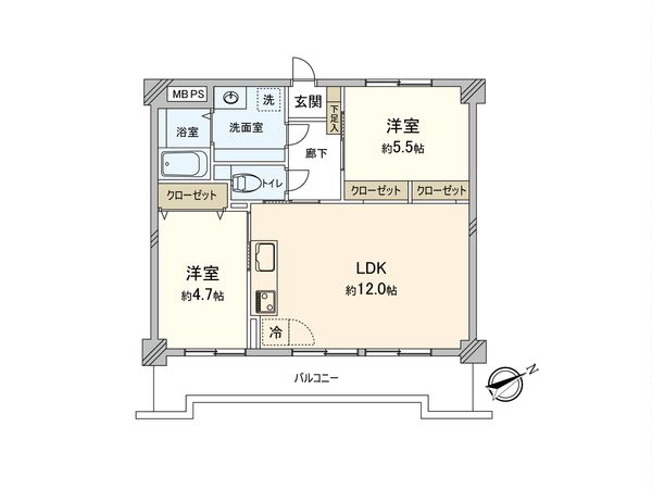 間取図(平面図)