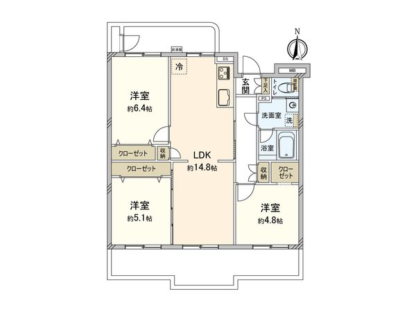 間取図(平面図)