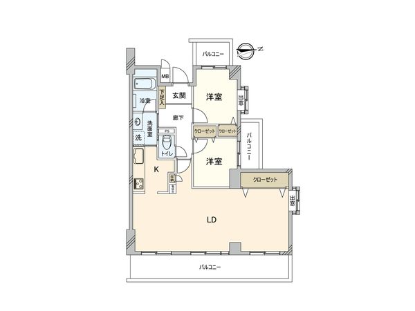 ライオンズマンション相模かしわ台 間取図(平面図) 間取図(平面図)