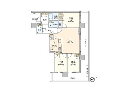 間取図(平面図)