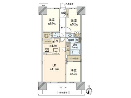 間取図(平面図)