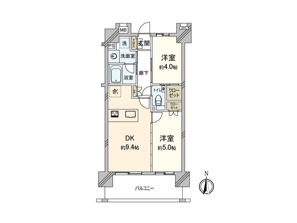 デュオステージ海老名 間取図(平面図) デュオステージ海老名 間取図(平面図)
