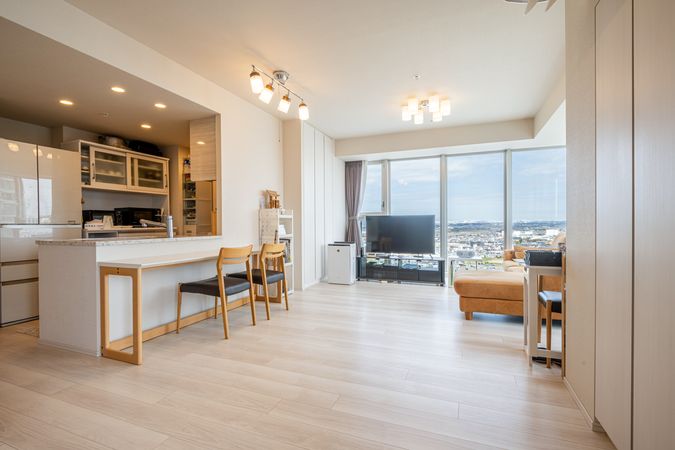 リーフィアタワー海老名ブリスコート リビング リーフィアタワー海老名ブリスコート リビング