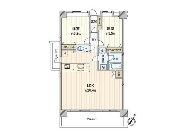 グリーンビレッジひばりが丘 間取図(平面図) グリーンビレッジひばりが丘 間取図(平面図)
