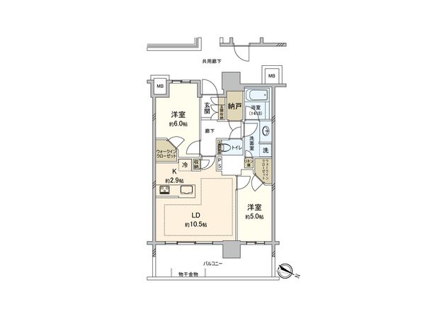 リーフィアタワー海老名ブリスコート 間取図(平面図) リーフィアタワー海老名ブリスコート 間取図(平面図)