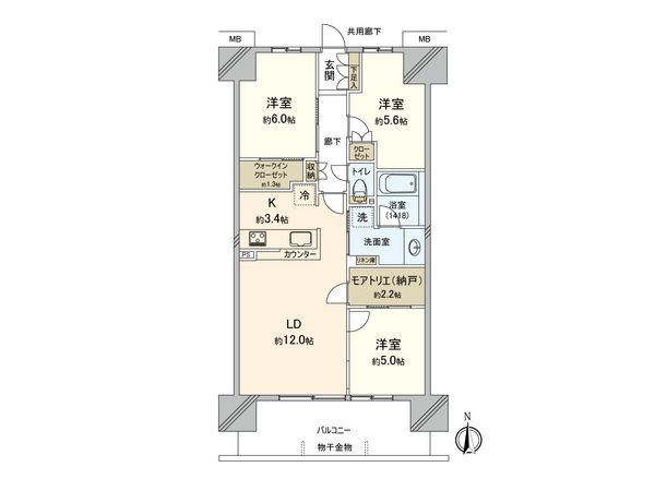 セントガーデン海老名 Ⅱ街区 間取図(平面図) セントガーデン海老名 Ⅱ街区 間取図(平面図)