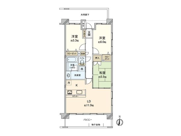 間取図(平面図)