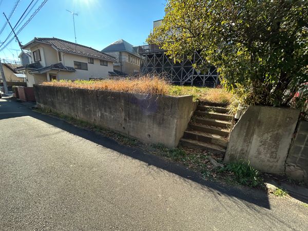 玉川学園5丁目 土地 前面道路含む外観 玉川学園5丁目 土地 前面道路含む外観