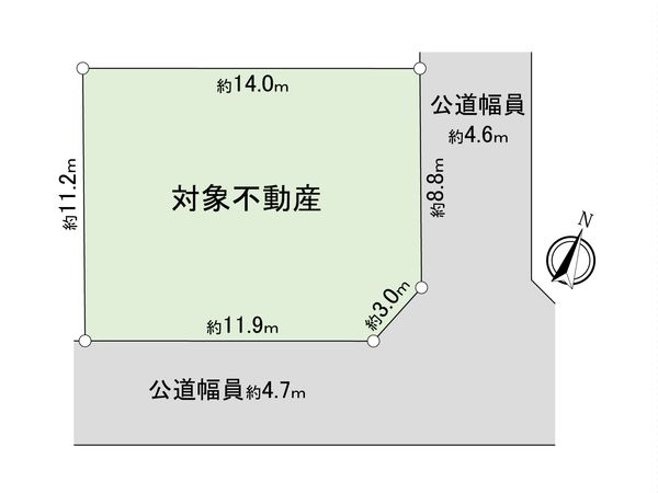 東淵野辺2丁目 土地 区画図 東淵野辺2丁目 土地 区画図