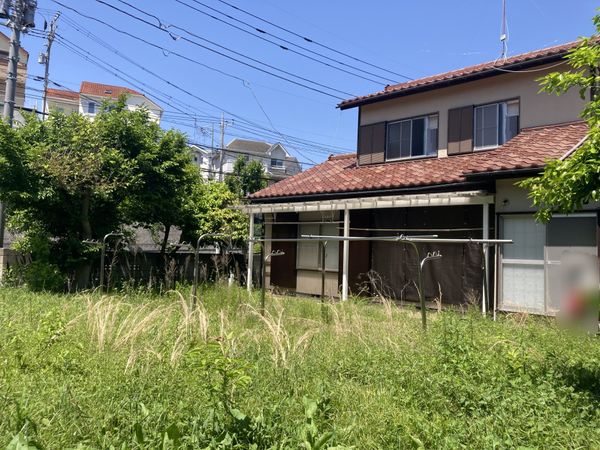 鶴川4丁目 古家付き土地 土地写真