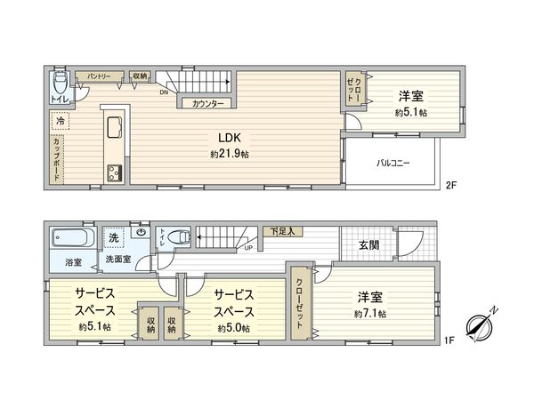 間取図(平面図)