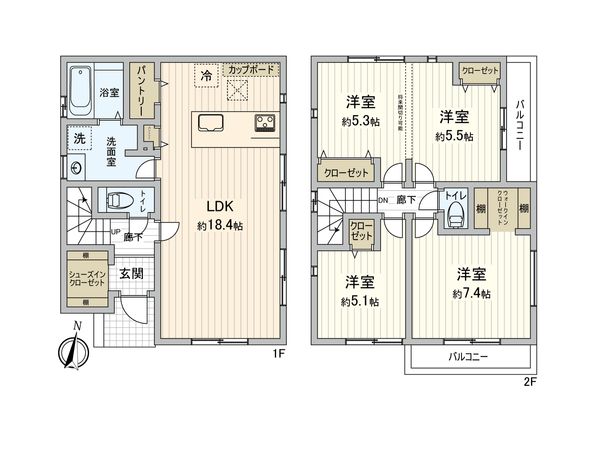 間取図(平面図)