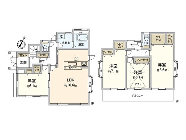 間取図(平面図)