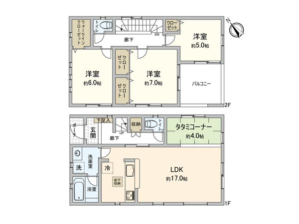 旭町3丁目 戸建 間取図(平面図) 旭町3丁目 戸建 間取図(平面図)