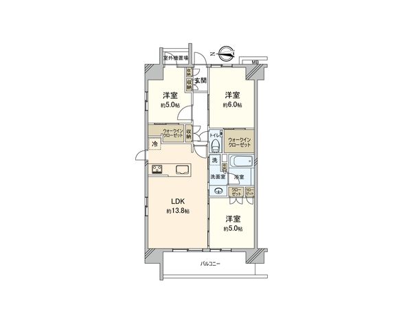 間取図(平面図)