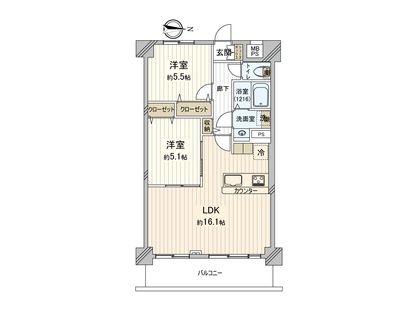 間取図(平面図) 間取図(平面図)