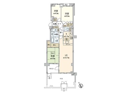 間取図(平面図)