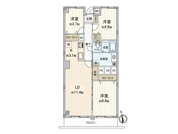 間取図(平面図)