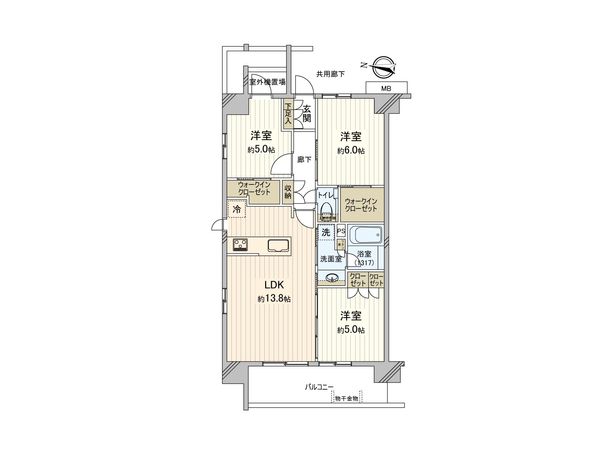 プレシス淵野辺桜レジデンス 間取図(平面図) プレシス淵野辺桜レジデンス 間取図(平面図)