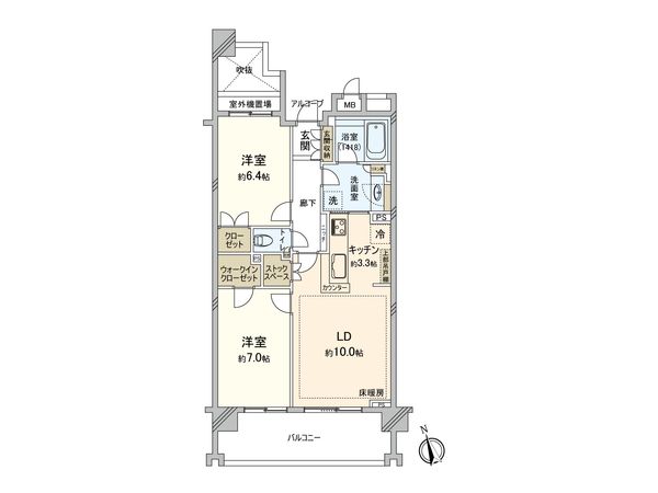 間取図(平面図)