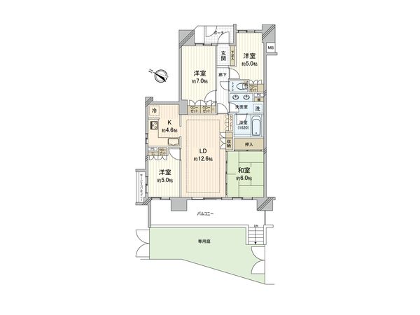 間取図(平面図)