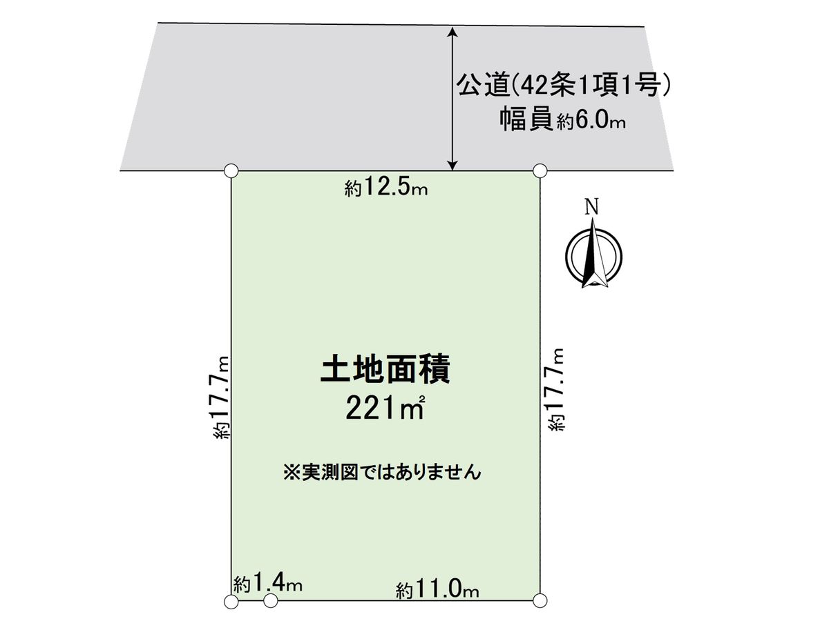 王禅寺東4丁目土地 区画図 区画図