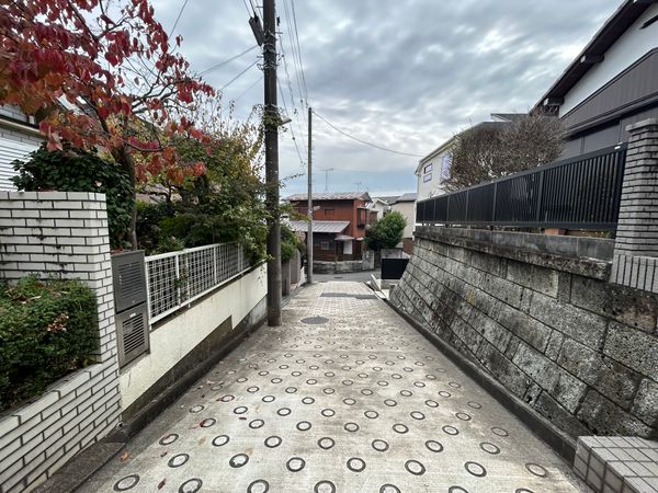 寺尾台1丁目(古家有) 前面道路含む外観 寺尾台1丁目(古家有) 前面道路含む外観