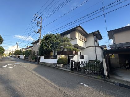 王禅寺東2丁目 土地 前面道路含む外観