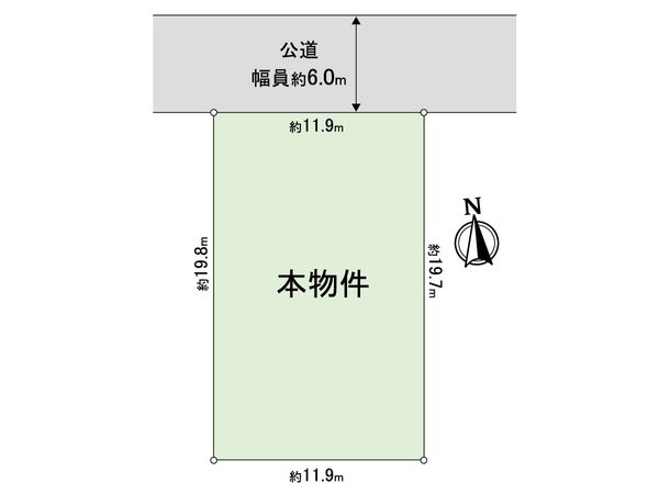 王禅寺東2丁目 土地 区画図 王禅寺東2丁目 土地 区画図