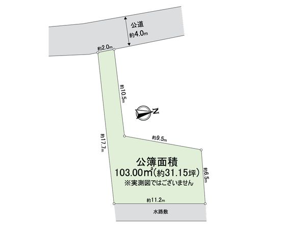 上祖師谷6丁目 土地 区画図 上祖師谷6丁目 土地 区画図