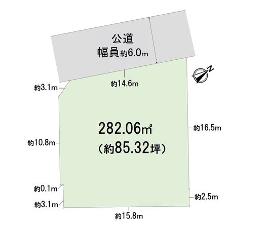 王禅寺東5丁目 土地 区画図 王禅寺東5丁目 土地 区画図