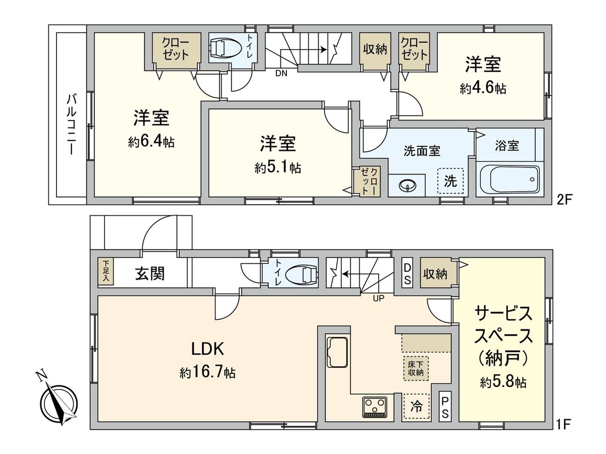 間取図(平面図)