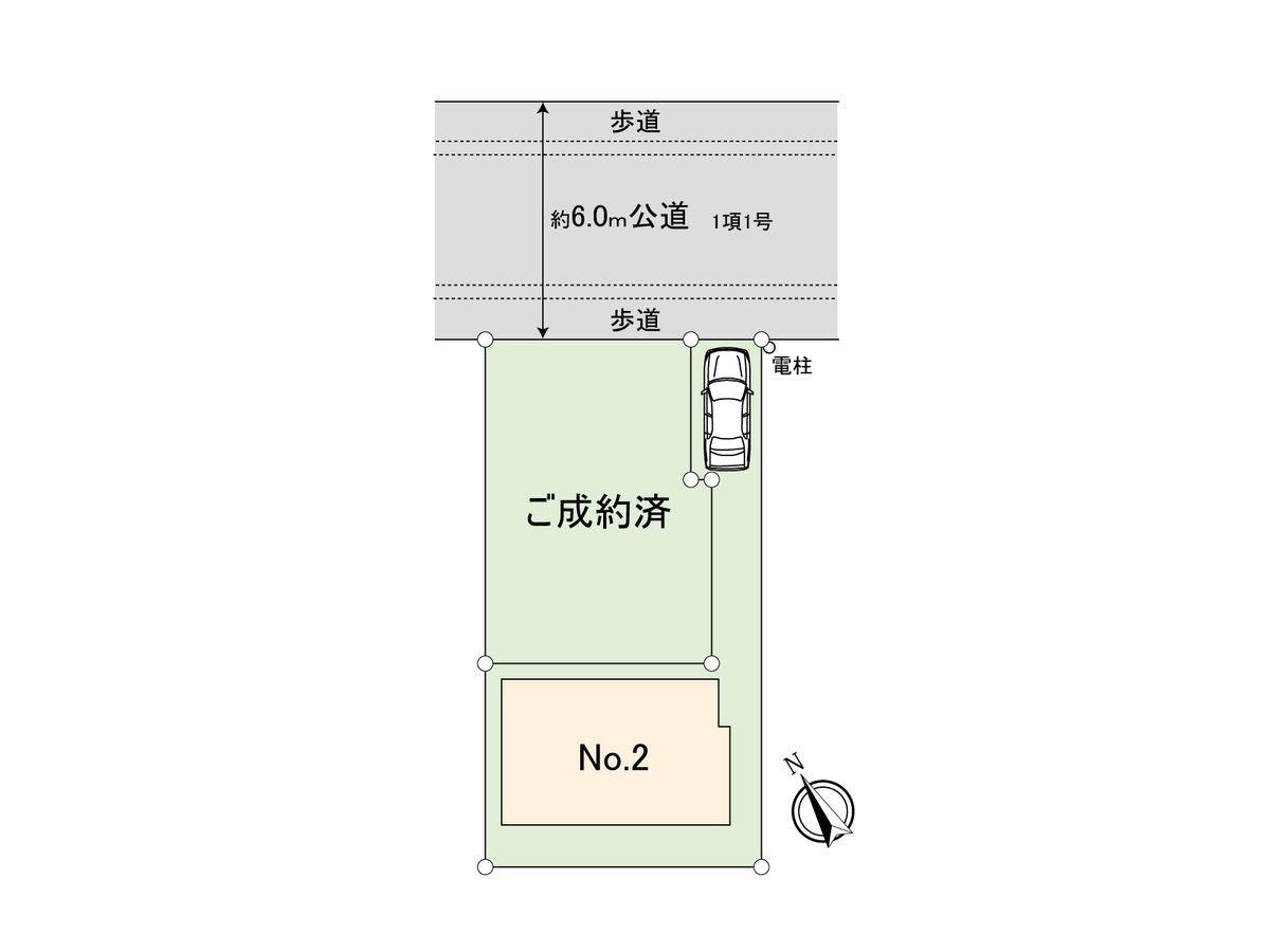 稲城市平尾1丁目 新築戸建 間取図(平面図) 間取図(平面図)