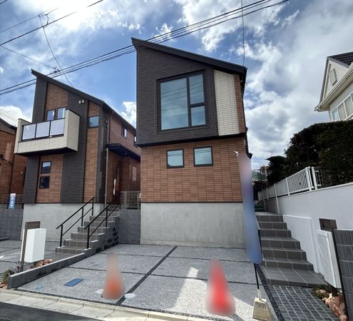 五力田3丁目 新築一戸建A号棟 外観 五力田3丁目 新築一戸建A号棟 外観