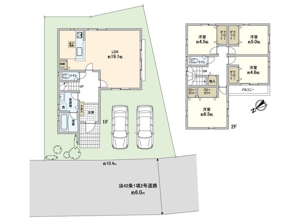 ラグラス栗平 31号棟 間取図(平面図)