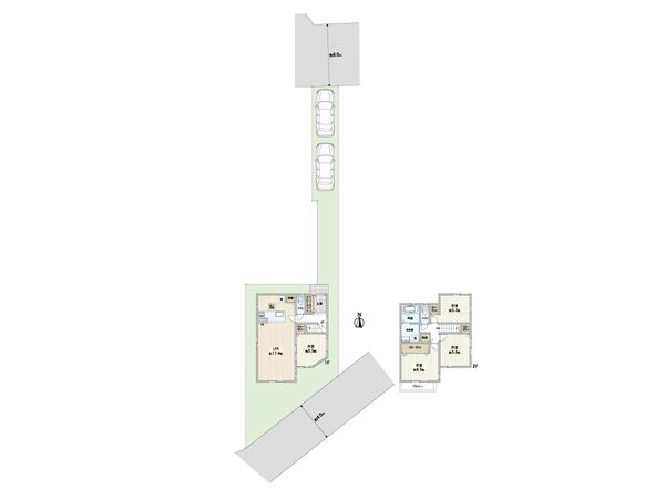 細山5丁目 新築戸建 3号棟 間取図(平面図) 細山5丁目 新築戸建 3号棟 間取図(平面図)