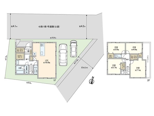 間取図(平面図)