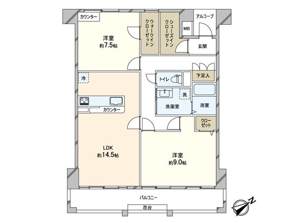 間取図(平面図)