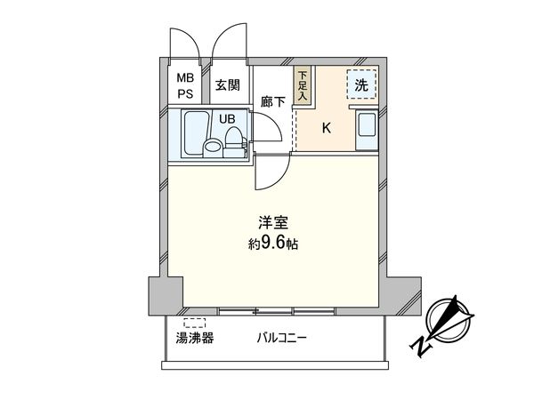 ライオンズマンション武蔵小杉第2 間取図(平面図) ライオンズマンション武蔵小杉第2 間取図(平面図)