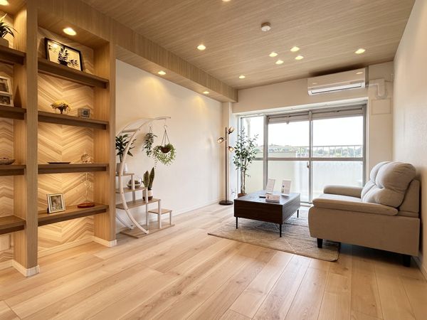 岡上住宅 2号棟 リビング 岡上住宅 2号棟 リビング