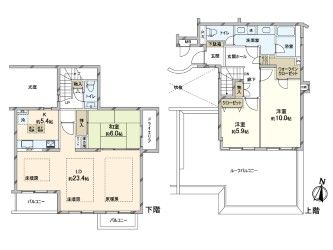 ガーデンテラス五月台 間取図(平面図)