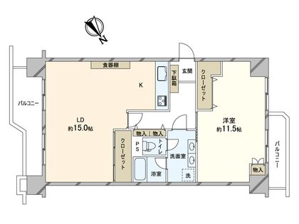 間取図(平面図)