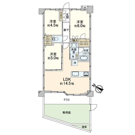 間取図(平面図)
